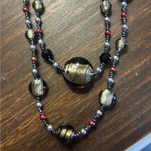 “Premier Designs” double stranded necklace
